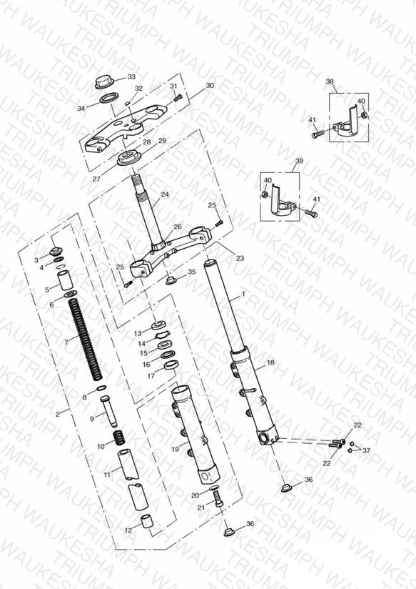 Front Forks and Yokes