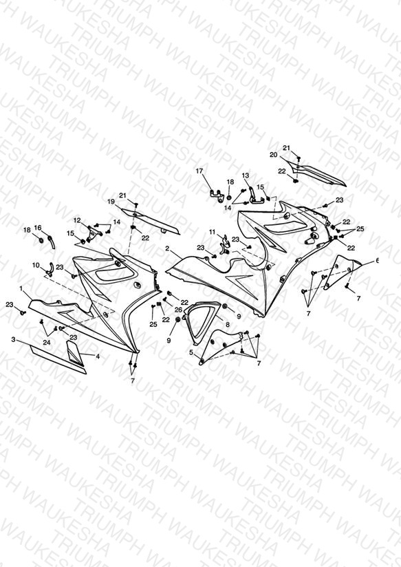 Bodywork - Side Fairings