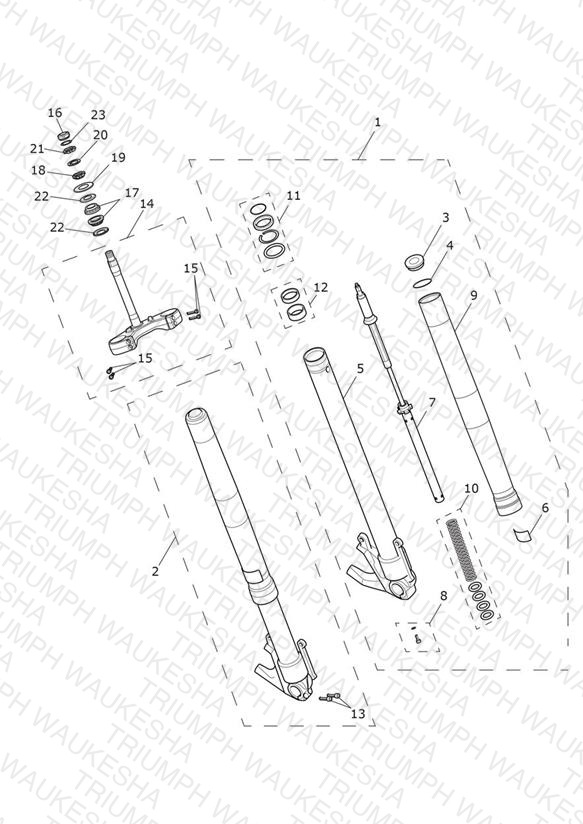 Front Forks & Yokes