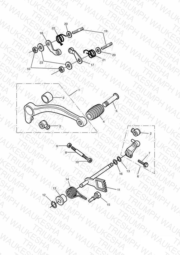 Gear Change Pedal