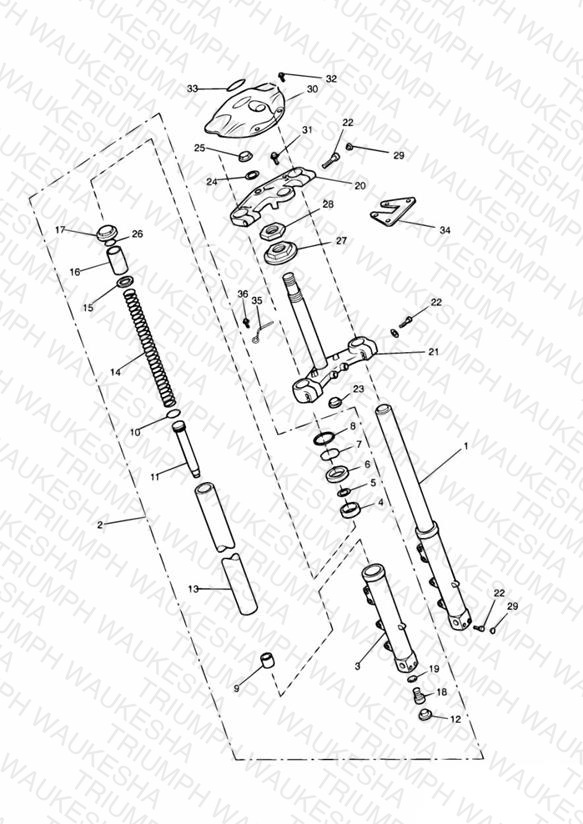 Front Forks and Yokes 42275 »  » 95082