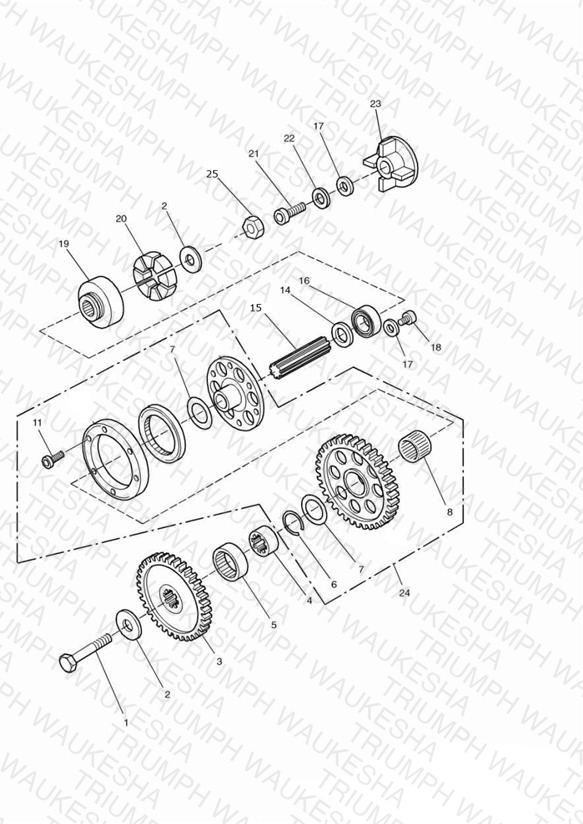 Alternator/ Starter Drive Gears