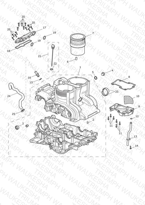 Crankcase & Fittings