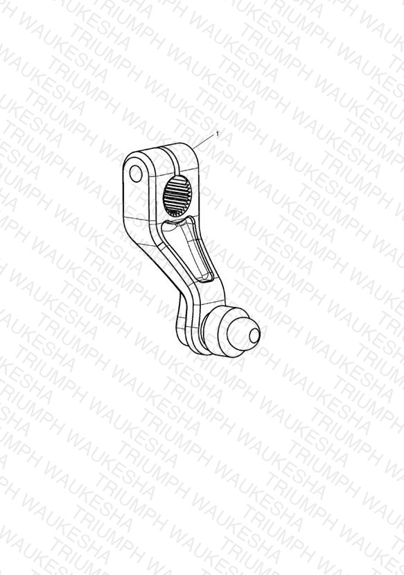 Machined Gear Actuator, Grey