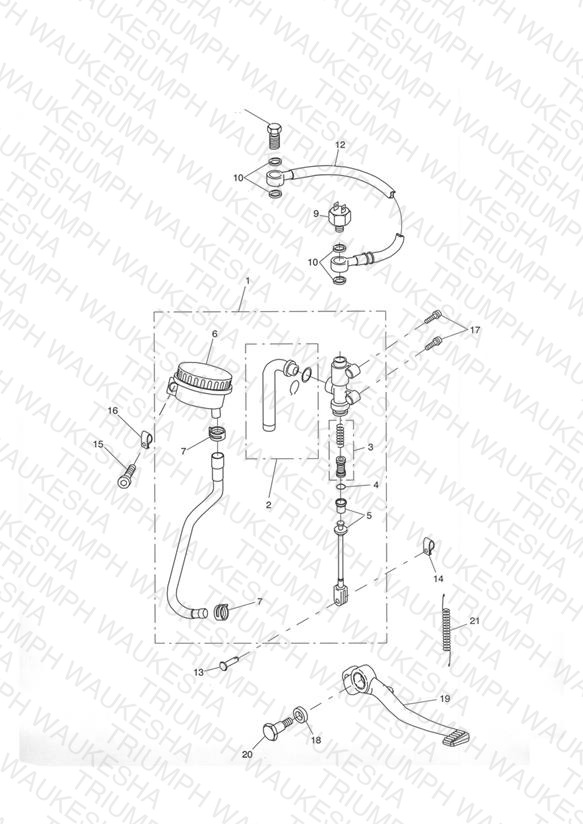 Rear Brake Master Cylinder