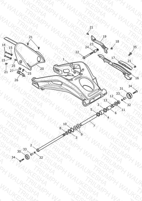 Rear Swingarm