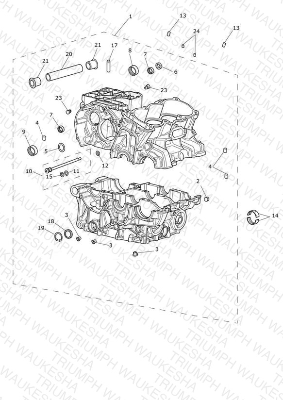 Crankcase & Fittings