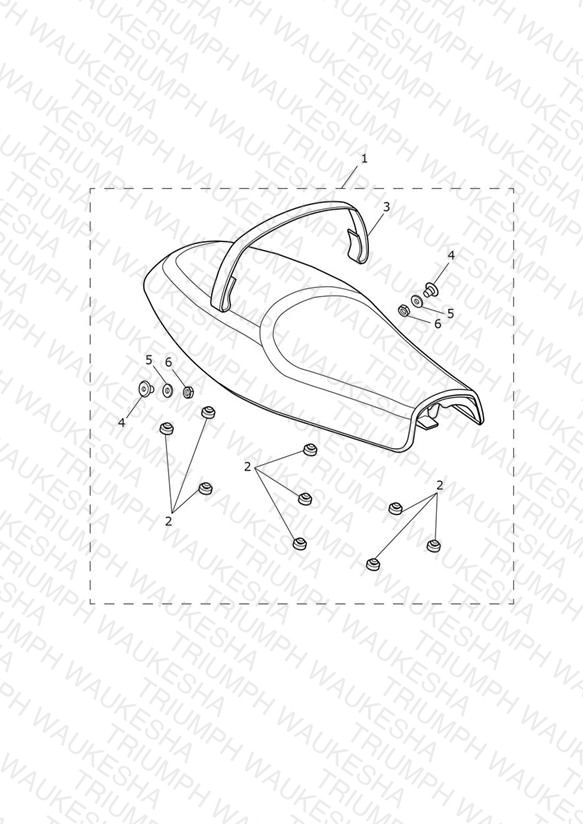 Seat Assembly - Dual Seat Version > 804012