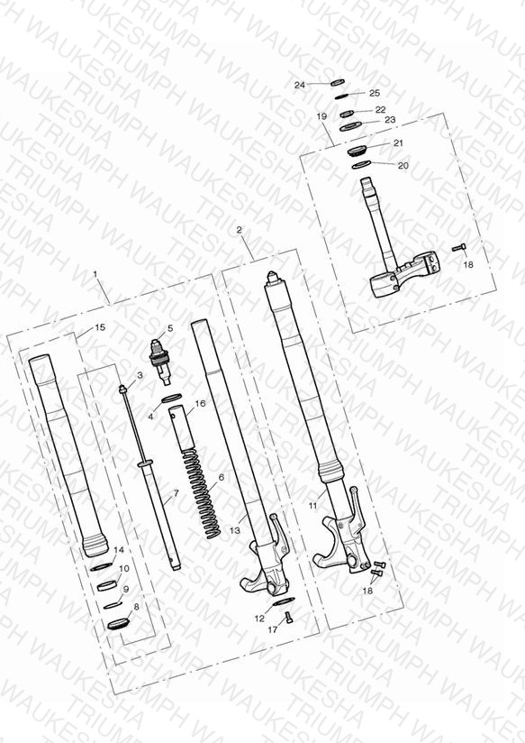 Front Forks & Yokes
