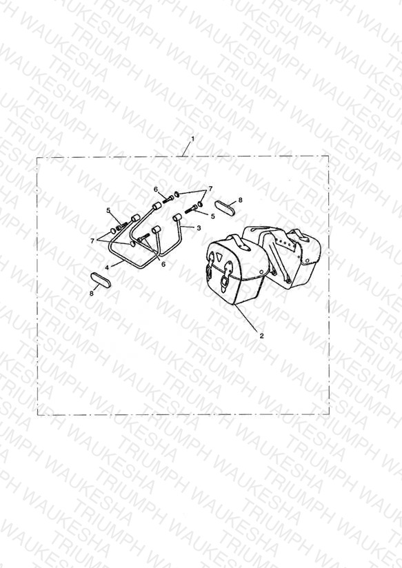 Saddlebag Kit, Large