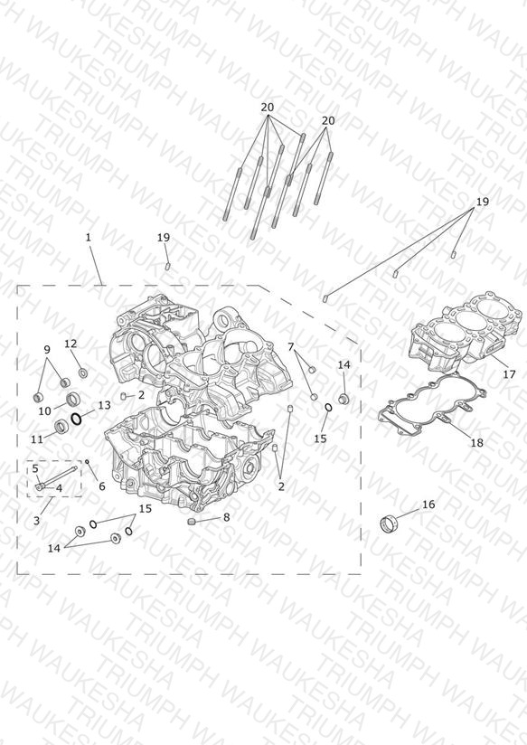 Crankcase & Fittings