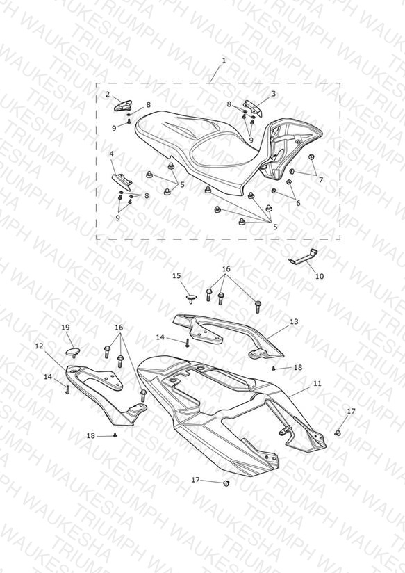 Rear Bodywork & Seat