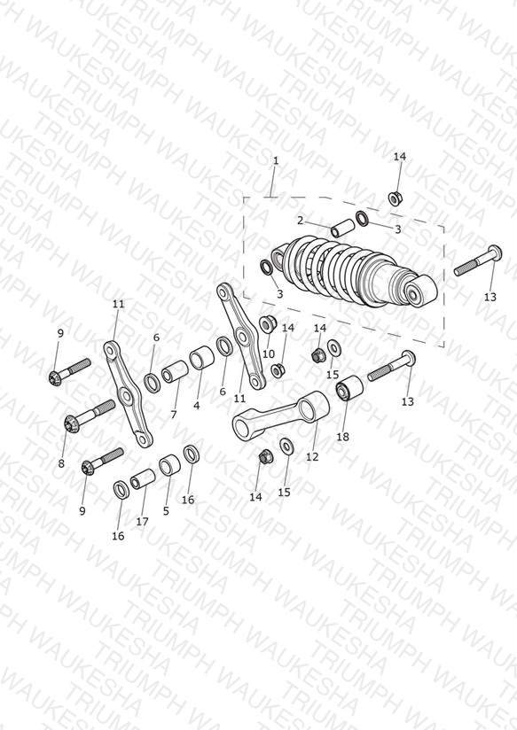 Rear Suspension Unit