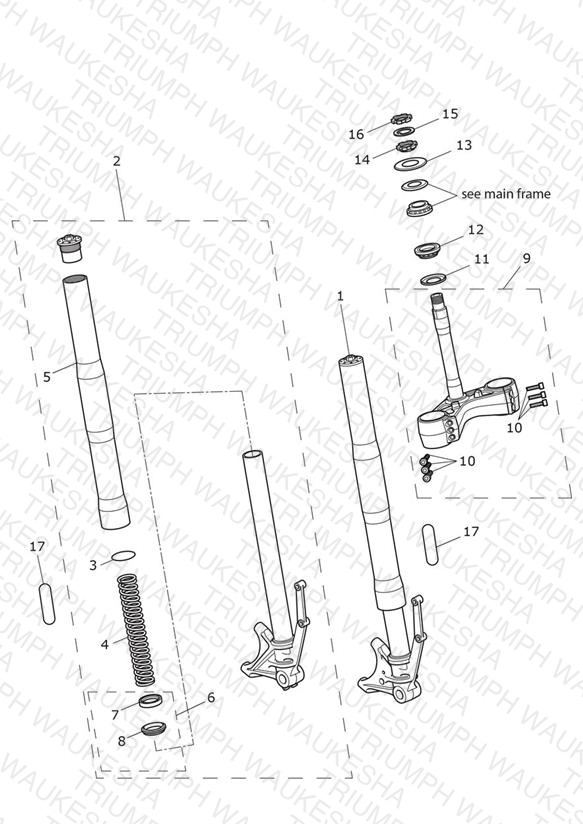 Front Forks and Yokes
