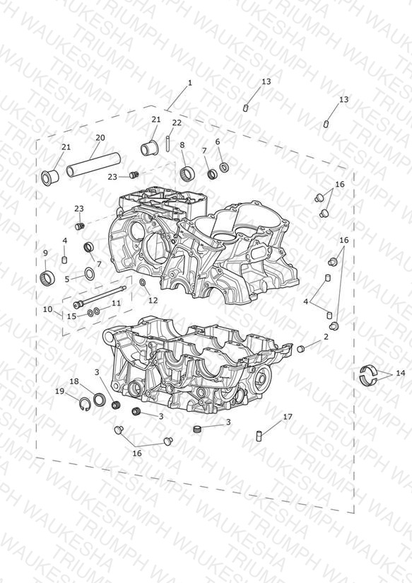 Crankcase & Fittings