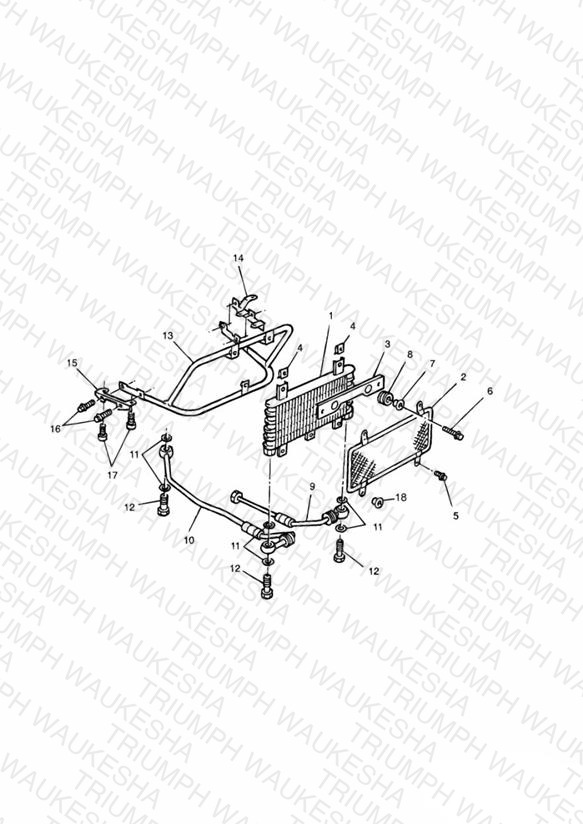Oil Cooler 4 Cylinder