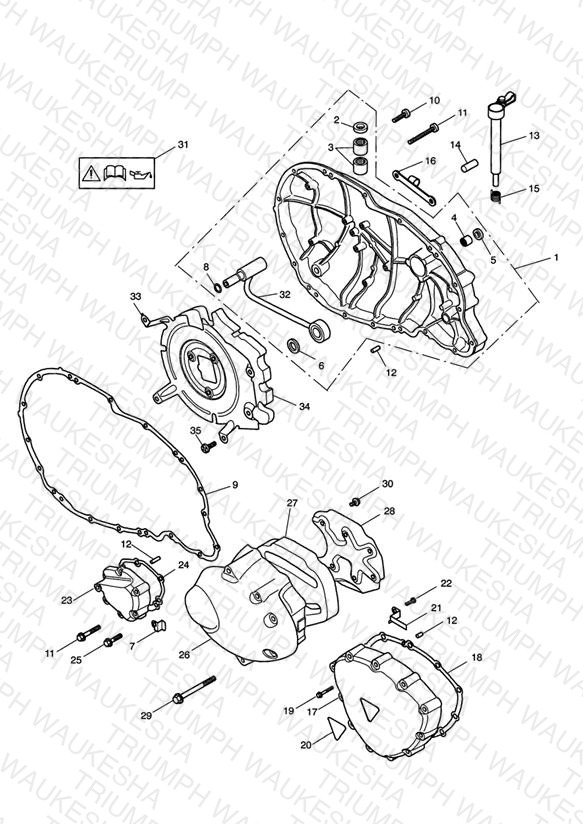 Engine Covers - Bonneville