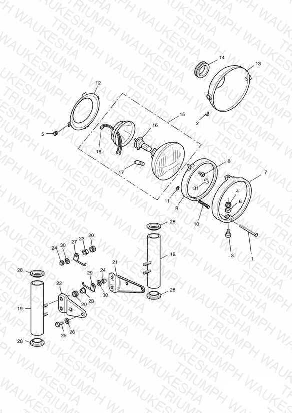 Headlight/Mountings