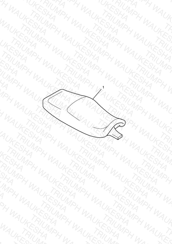 Gel Seat, Dual (from VIN 16922)