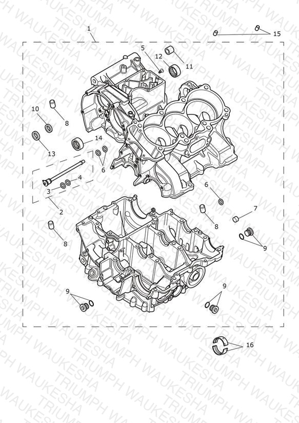 Crankcase & Fittings