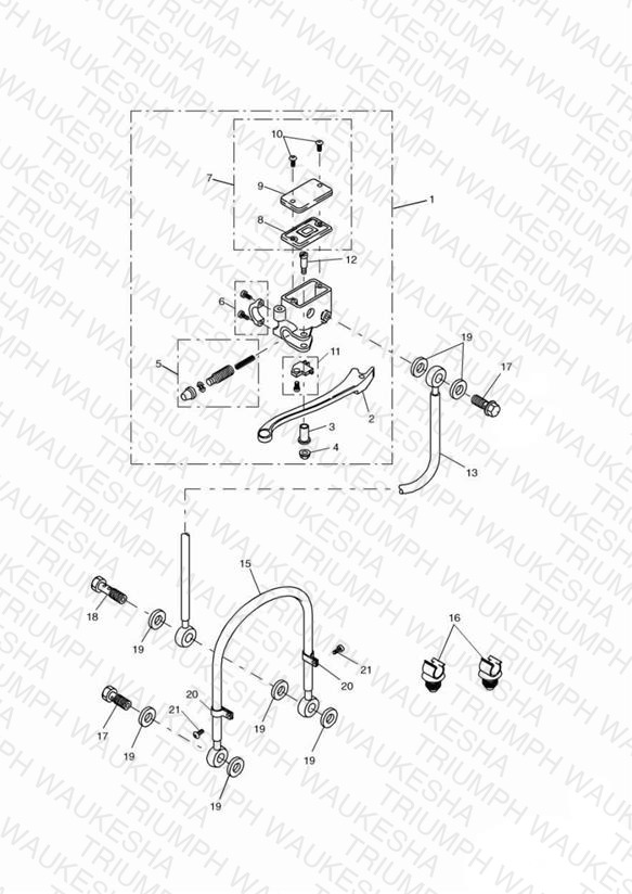 Front Brake Master Cylinder