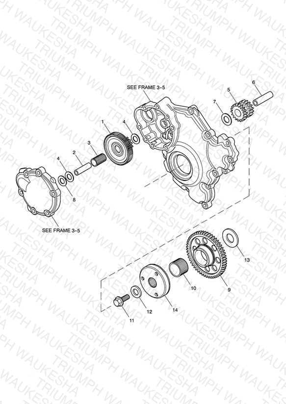 Starter Drive Gears > Eng No 491323