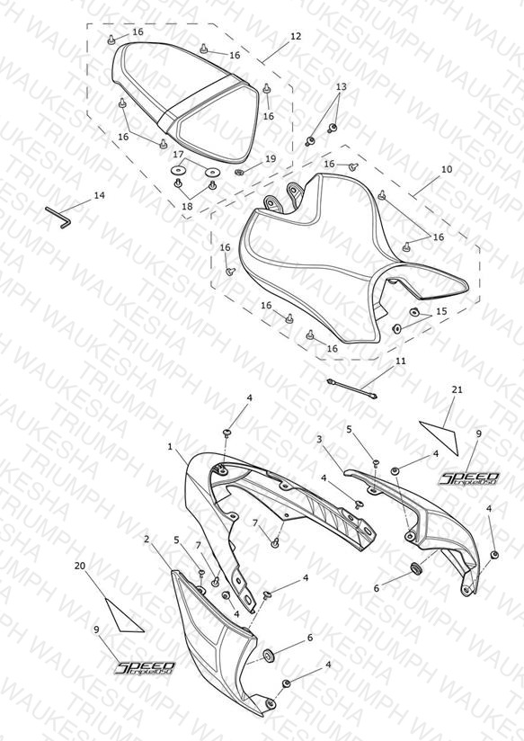 Rear Bodywork & Seat