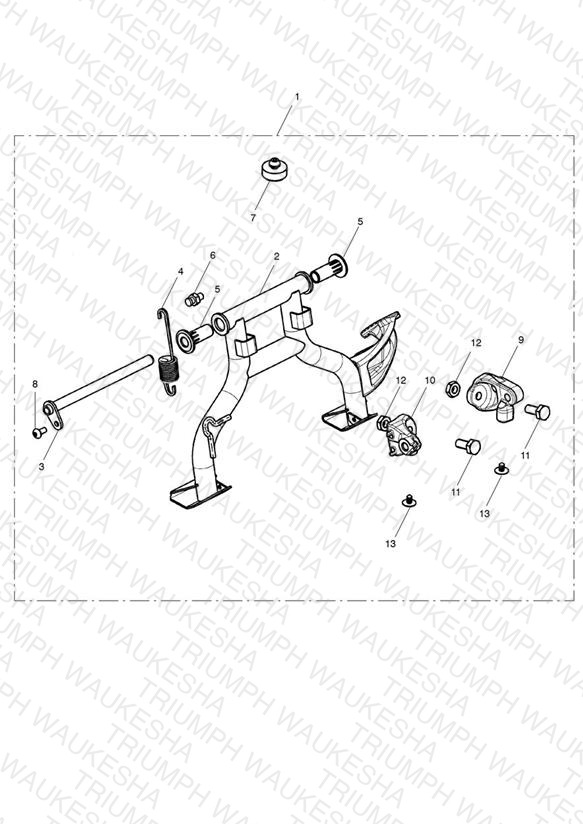 Centrestand Kit - > 763041