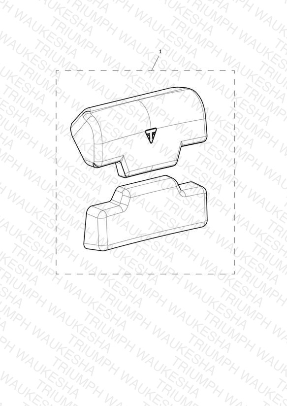 Top Box Back Rest Kit