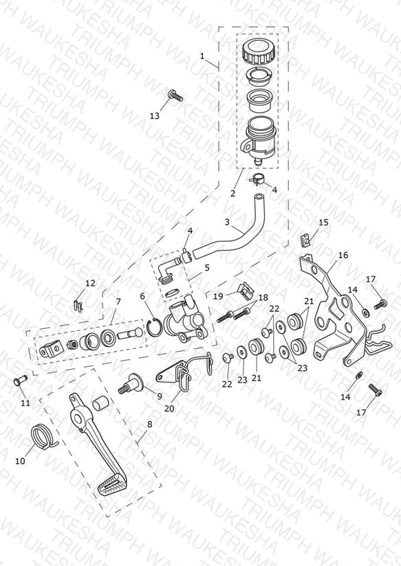 Rear Brake Master Cylinder