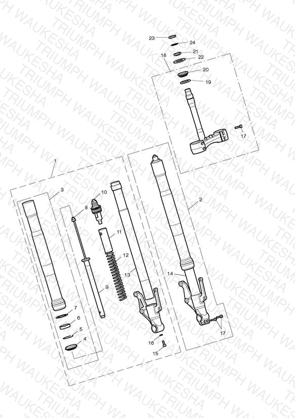 Front Forks & Yokes