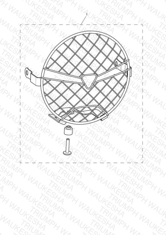 Grille, Headlight, Kit