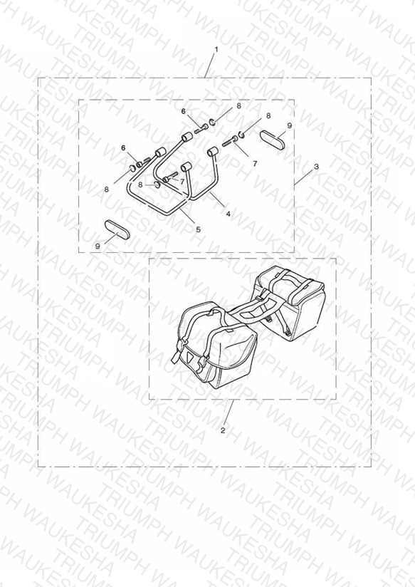 Pannier Kit. Soft, Type B