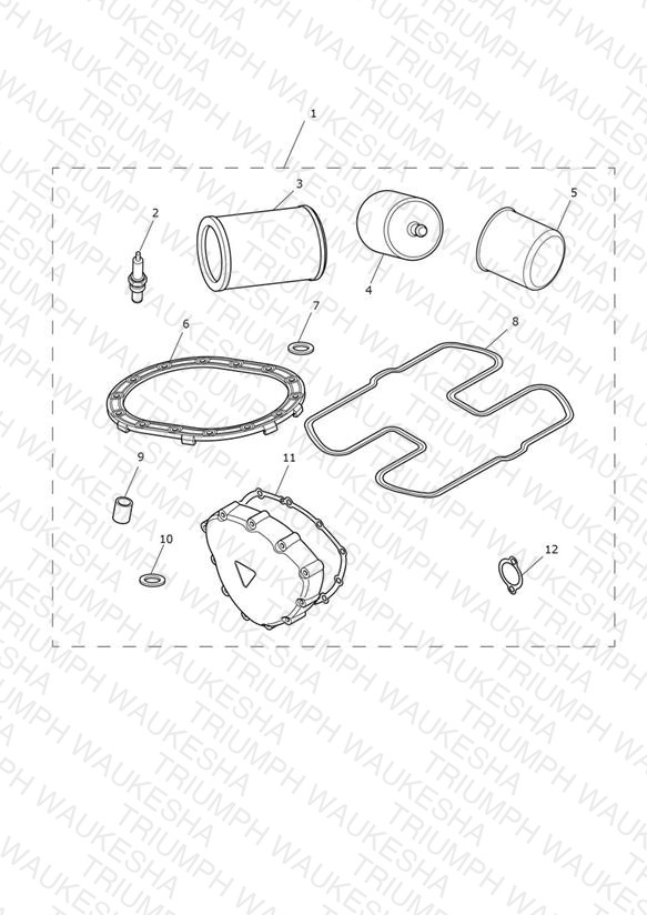 Service Kit - Eng No 456552 >
