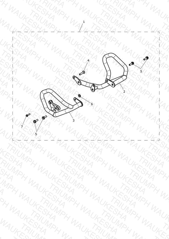 Protection Bar, Lower, Kit
