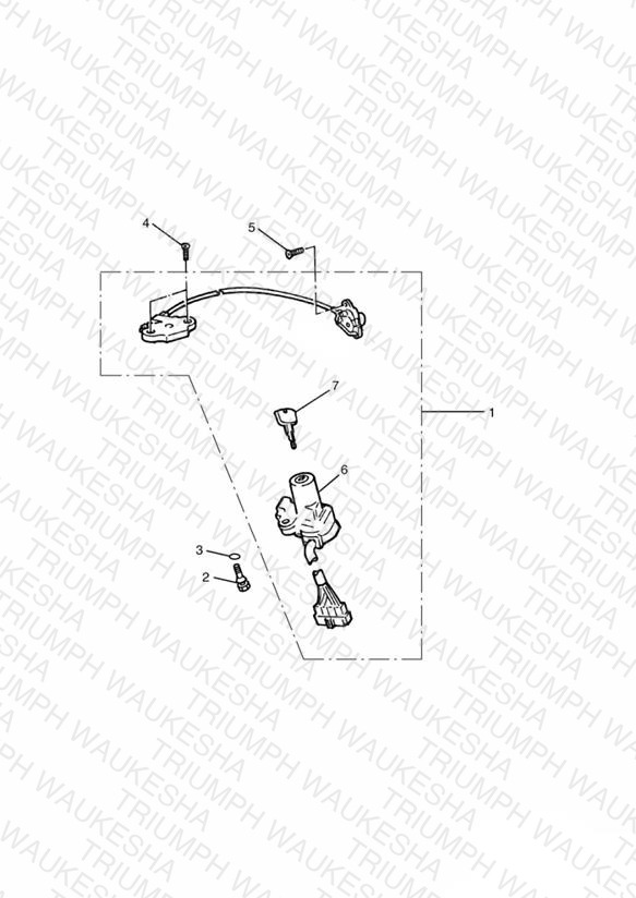 Ignition Switch/Seat Lock