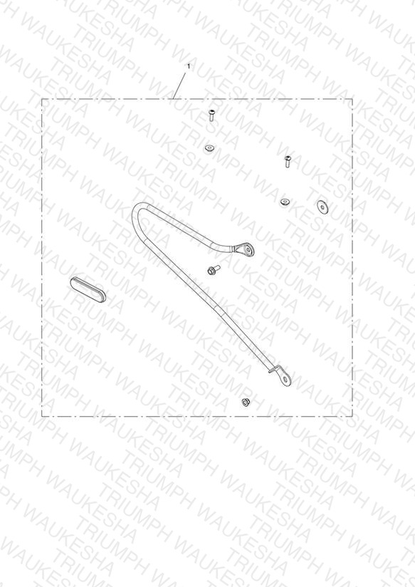 Pannier Rail Kit, RH