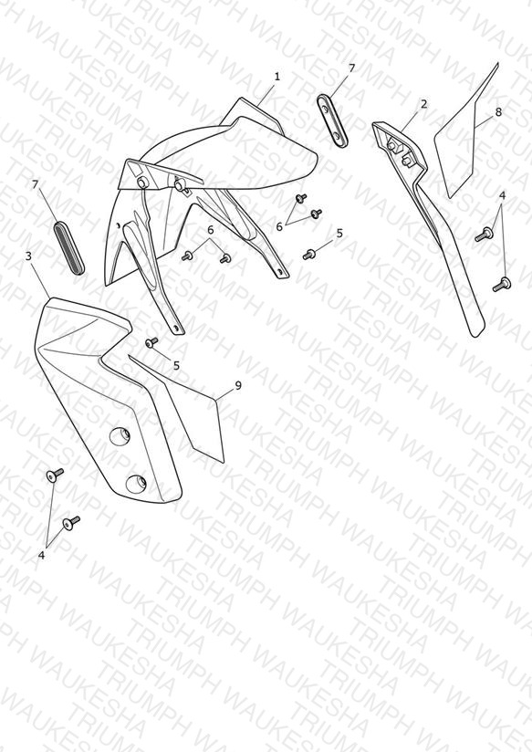 Front Mudguard