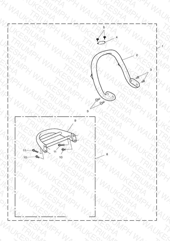 Grab Rail/Luggage Rack, Mk II