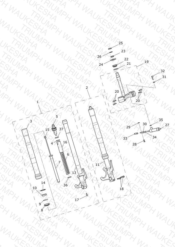 Front Forks & Yokes