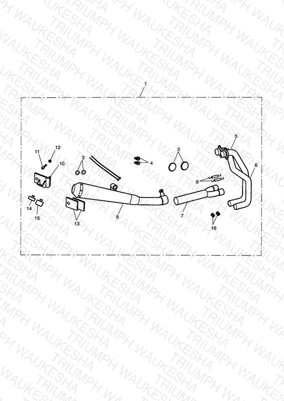 Exhaust System Assy, Arrow 2:1