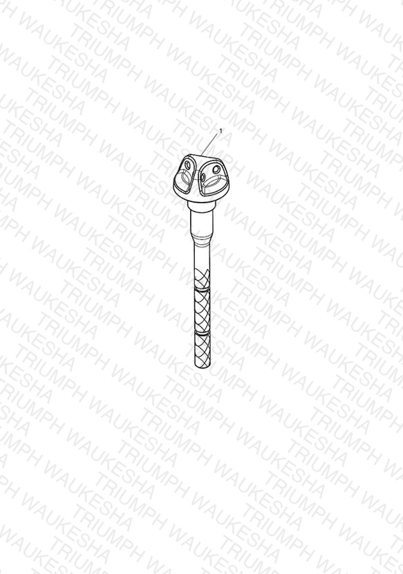 Oil Dipstick, Red
