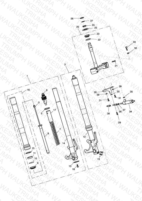 Front Forks & Yokes