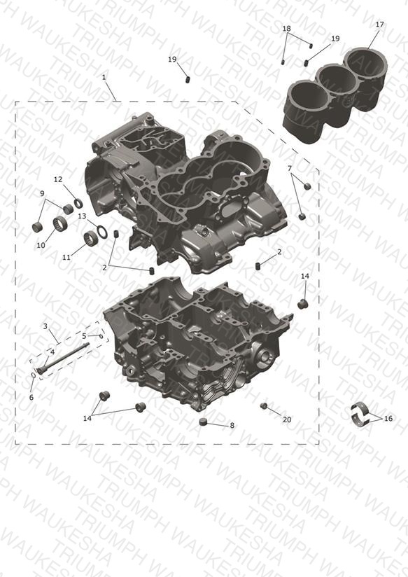 Crankcase & Fittings