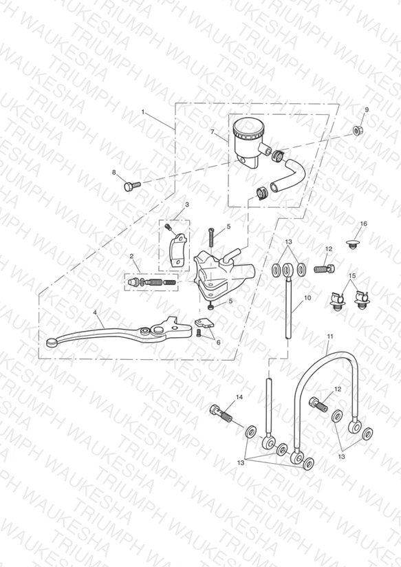 Front Brake Master Cylinder