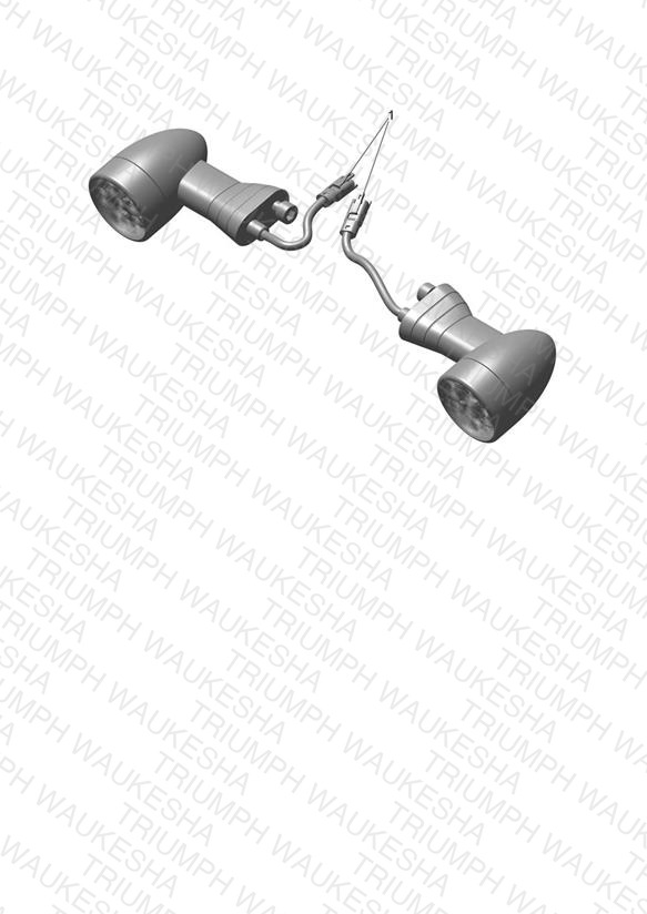 LED Indicator Kit, D40, Short, 60mm