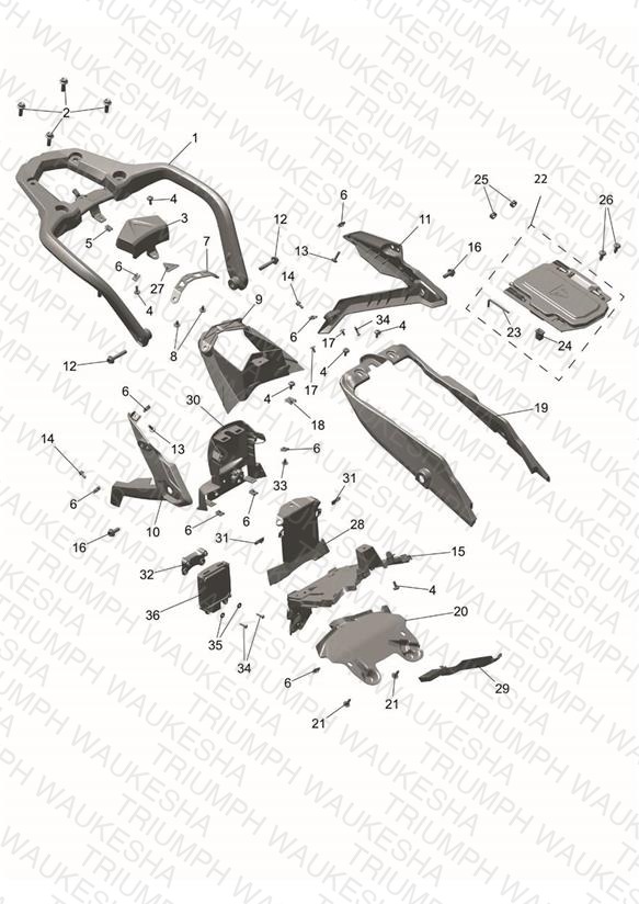 Rear Bodywork & Grabrack