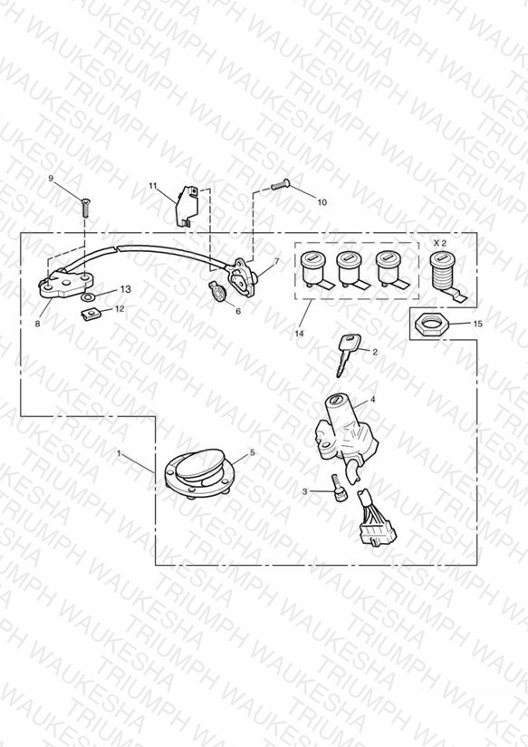 Ignition Switch & Lock Set
