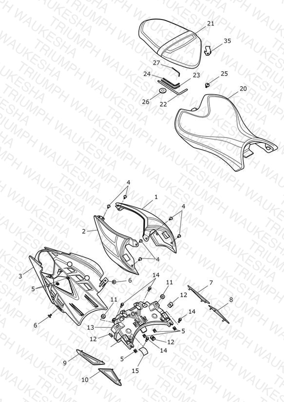 Rear Bodywork & Seat