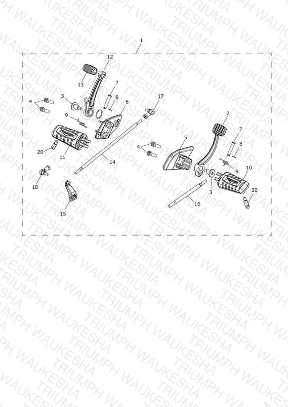 Forward Controls Kit